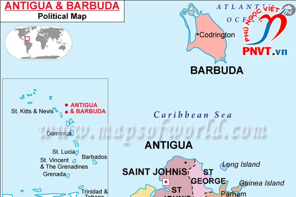 Xin cấp Thẻ tạm trú cho người Antigua & Barbuda