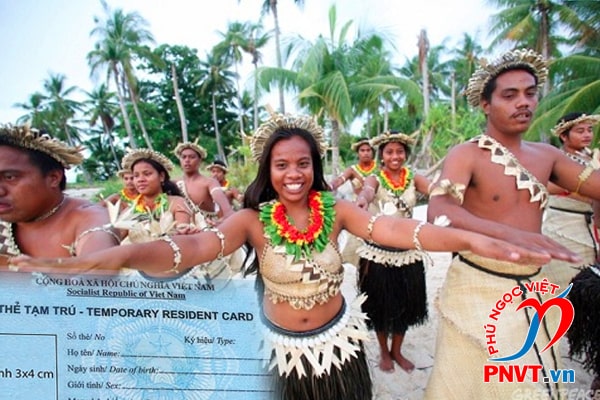 Xin cấp Thẻ tạm trú cho người Kiribati