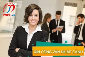 Xin công văn nhập cảnh Việt Nam