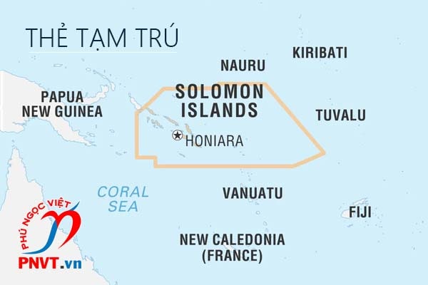 Xin Thẻ tạm trú cho người Solomon Islands